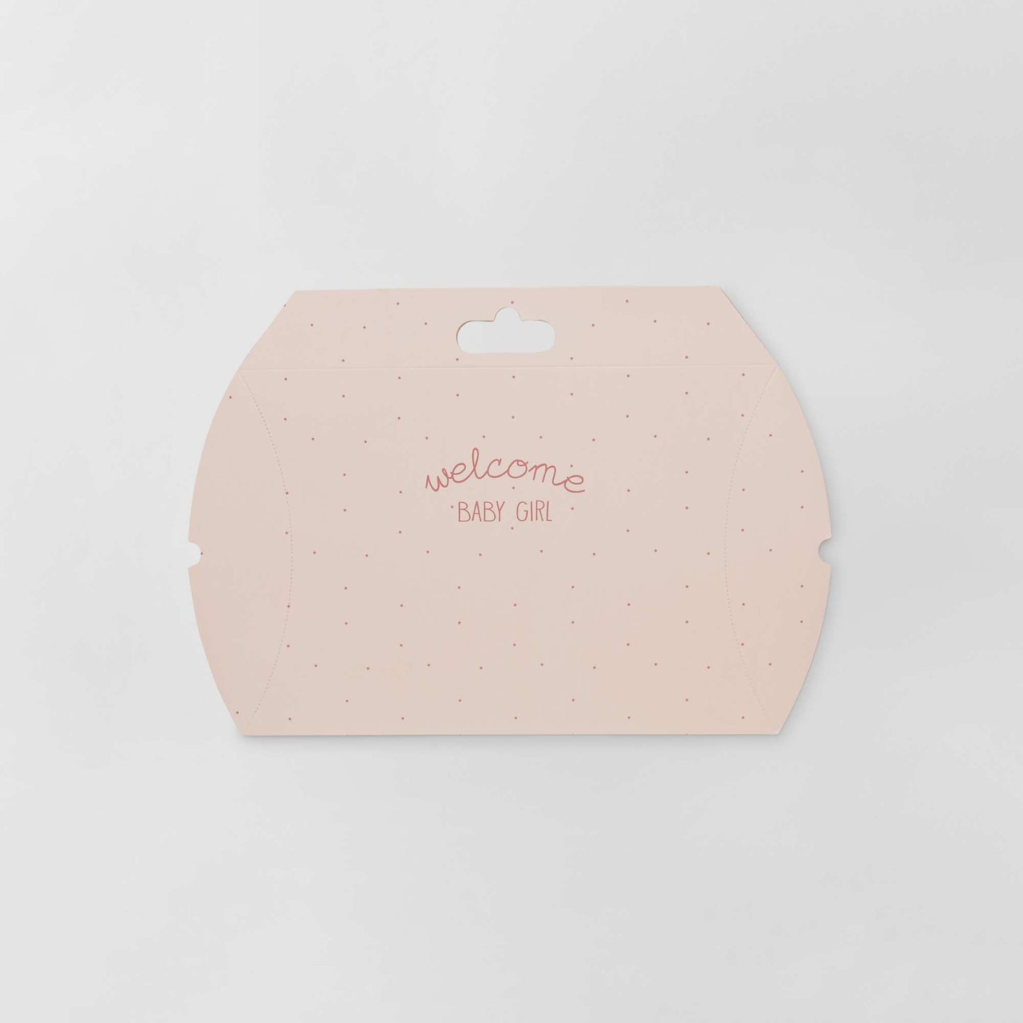 Boite cadeau 'naissance' rose