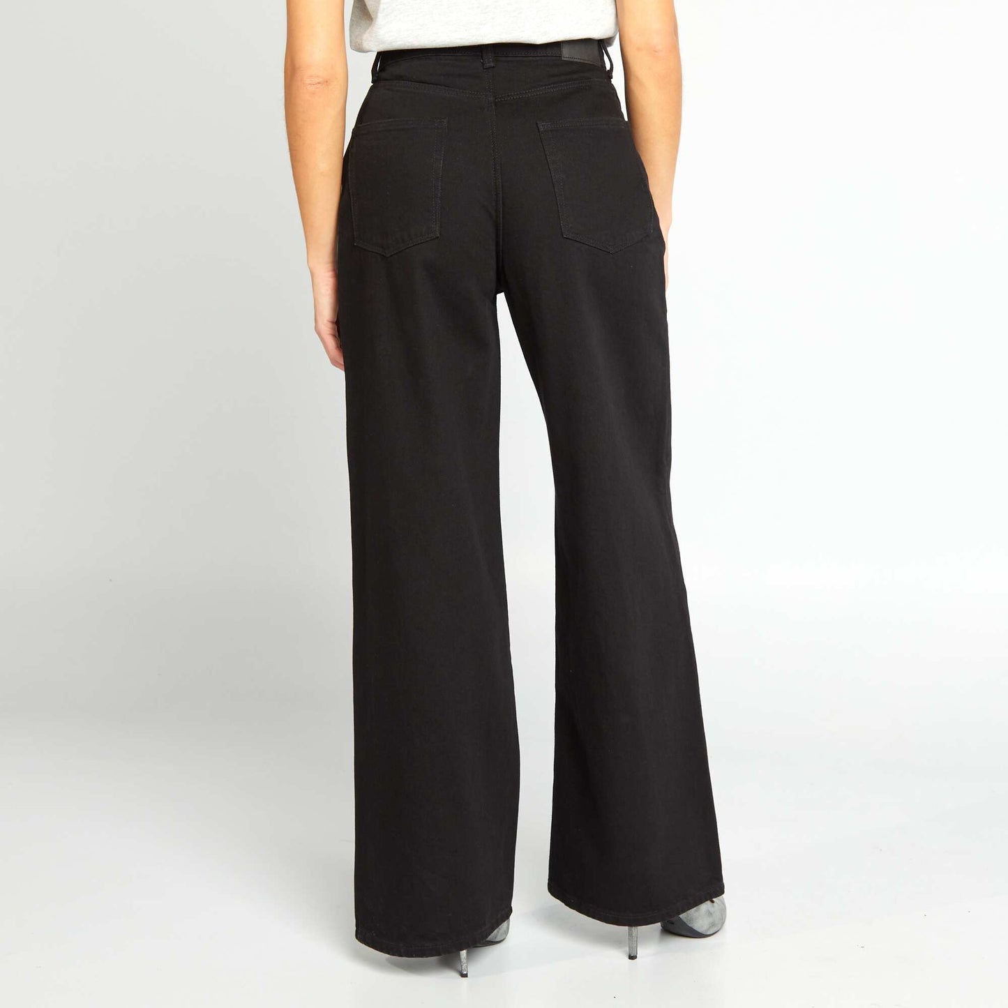 Jean wide leg - L30 Noir