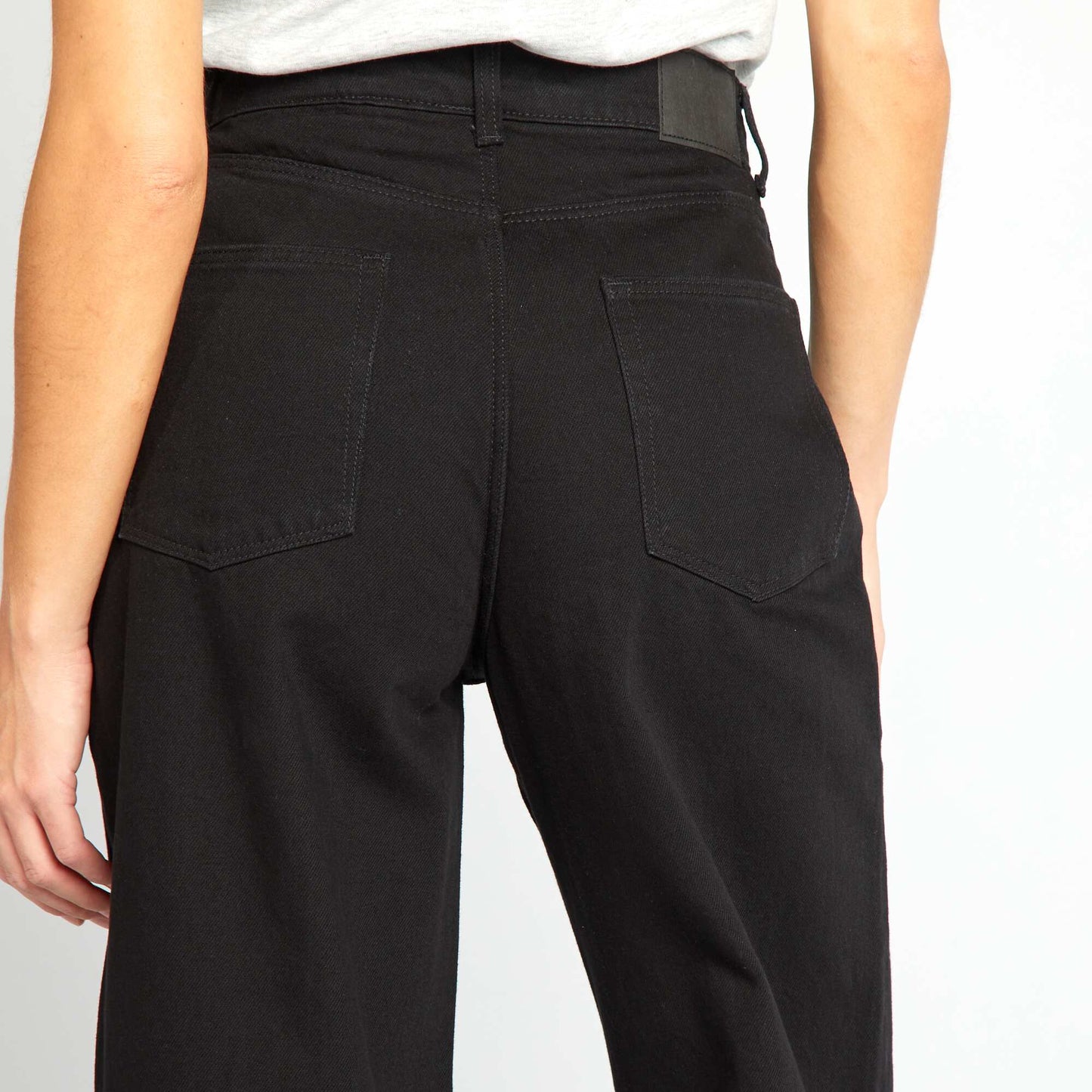 Jean wide leg - L30 Noir