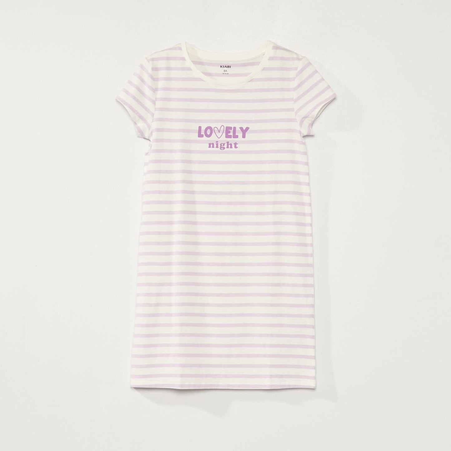 Chemise de nuit en maille jersey Violet