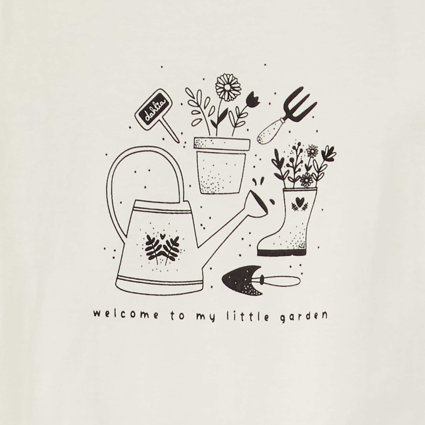 Tee-shirt en jersey avec imprimé Blanc