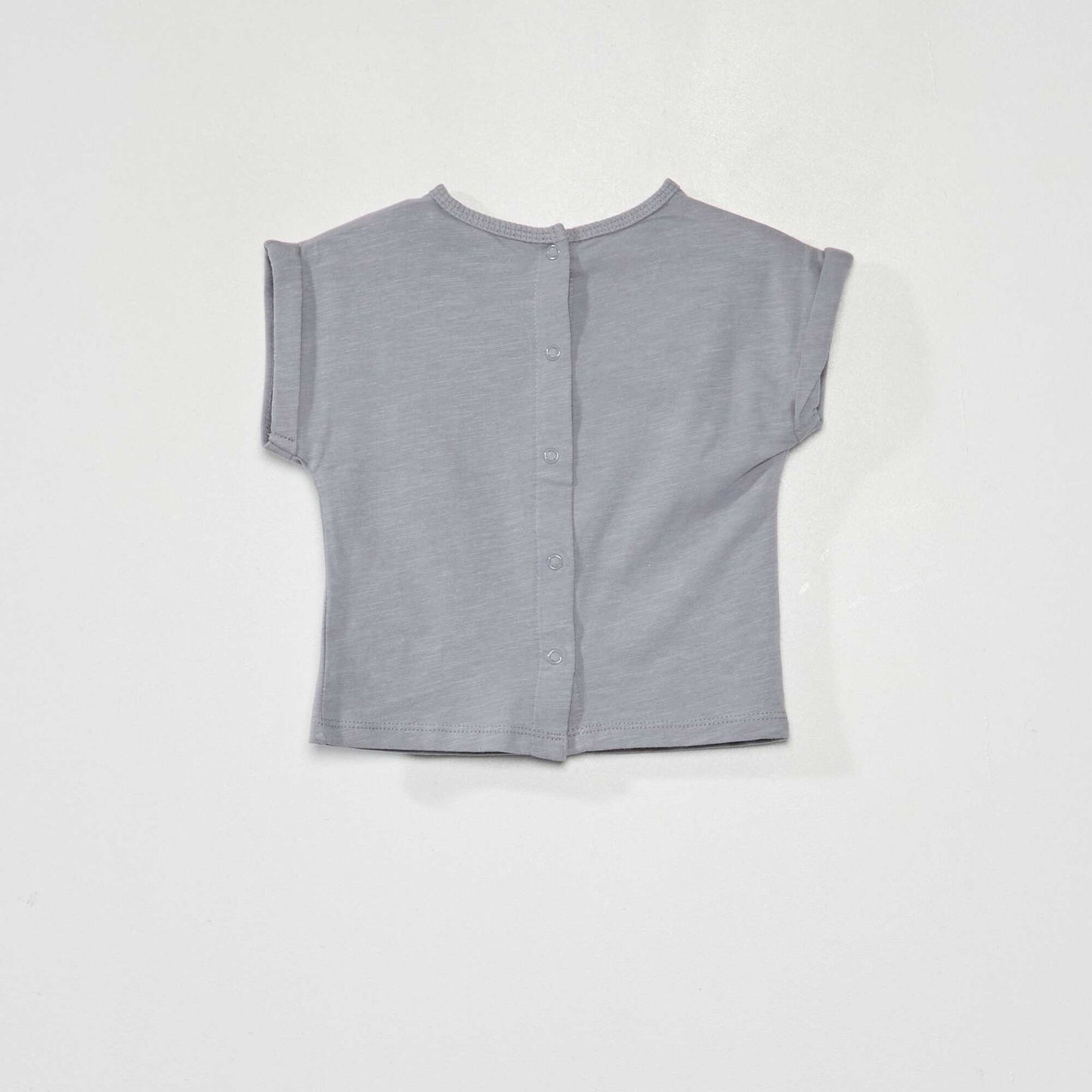 T-shirt imprimé manches courtes Bleu