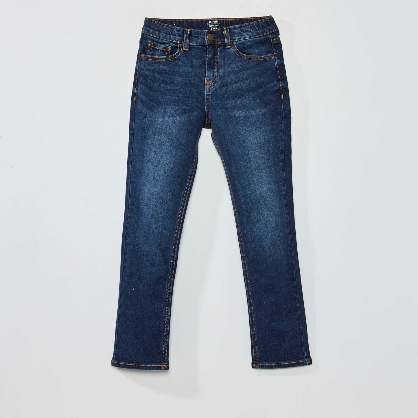 Jean regular à 5 poches Brut