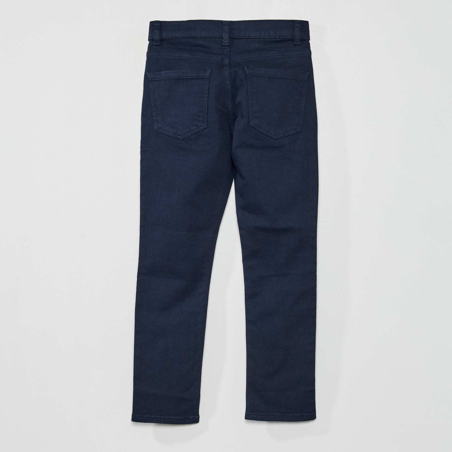 Jean slim à 5 poches bleu marine