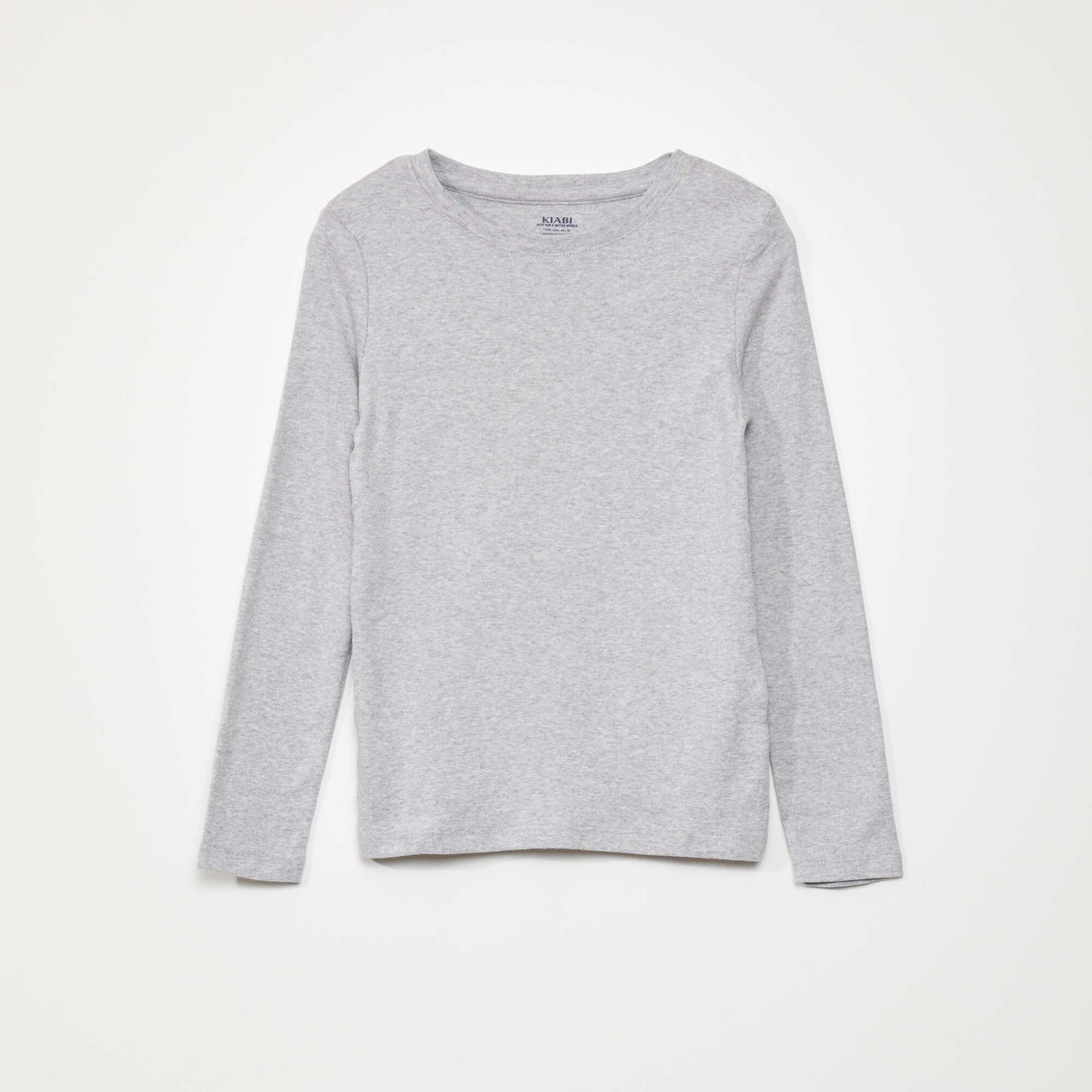 Lot de 2 t-shirts en jersey BLANC/GRIS