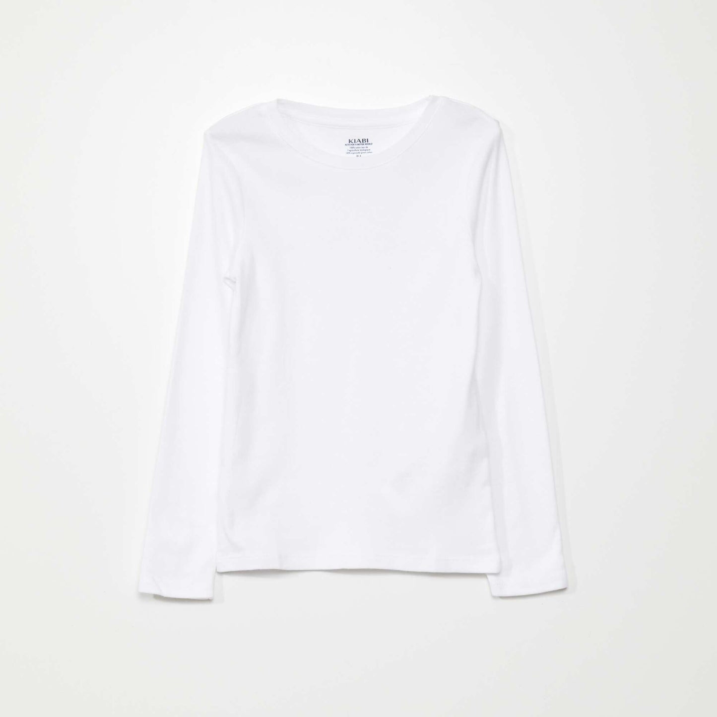 Lot de 2 t-shirts en jersey BLANC/GRIS