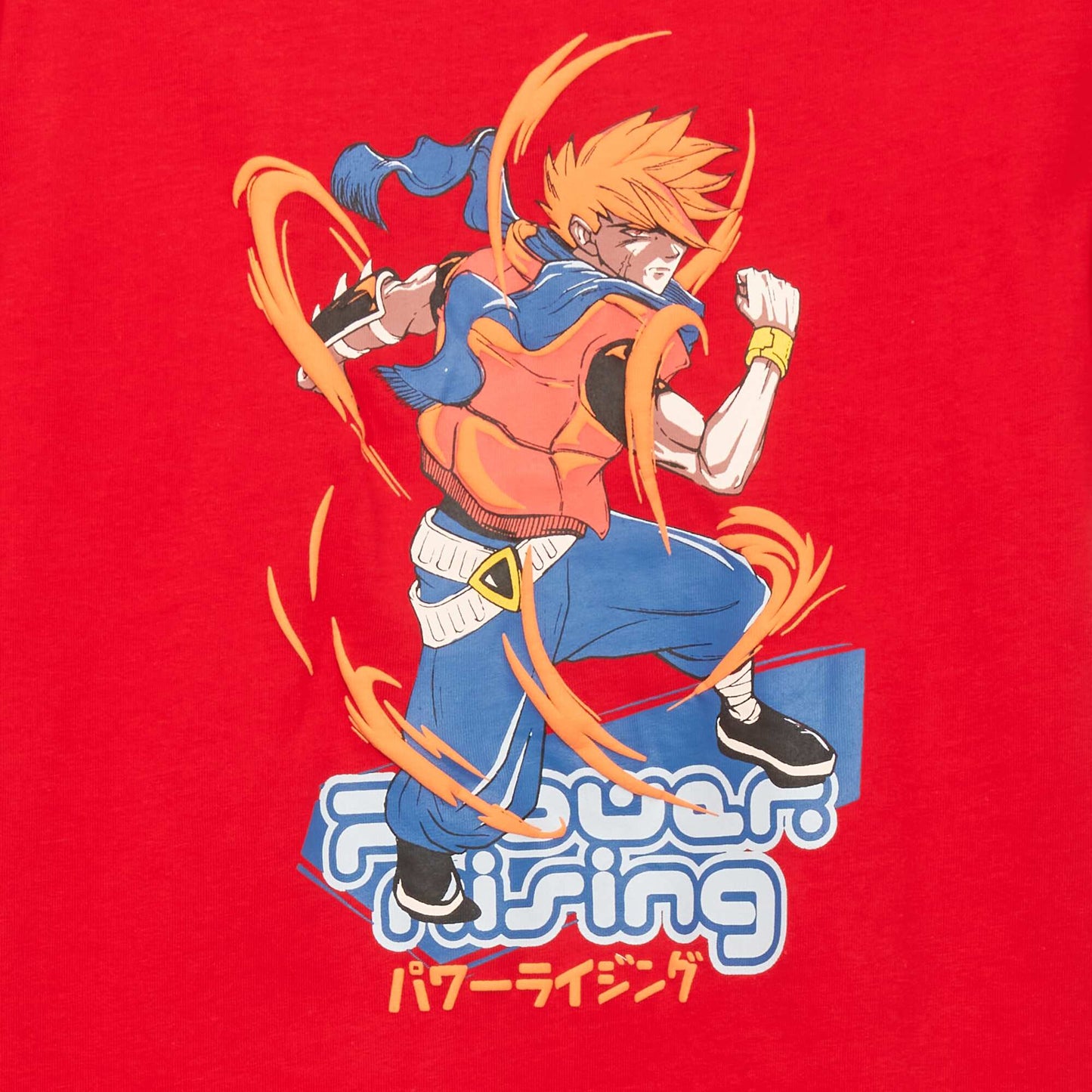 T-shirt imprimé 'japon' ROUGE