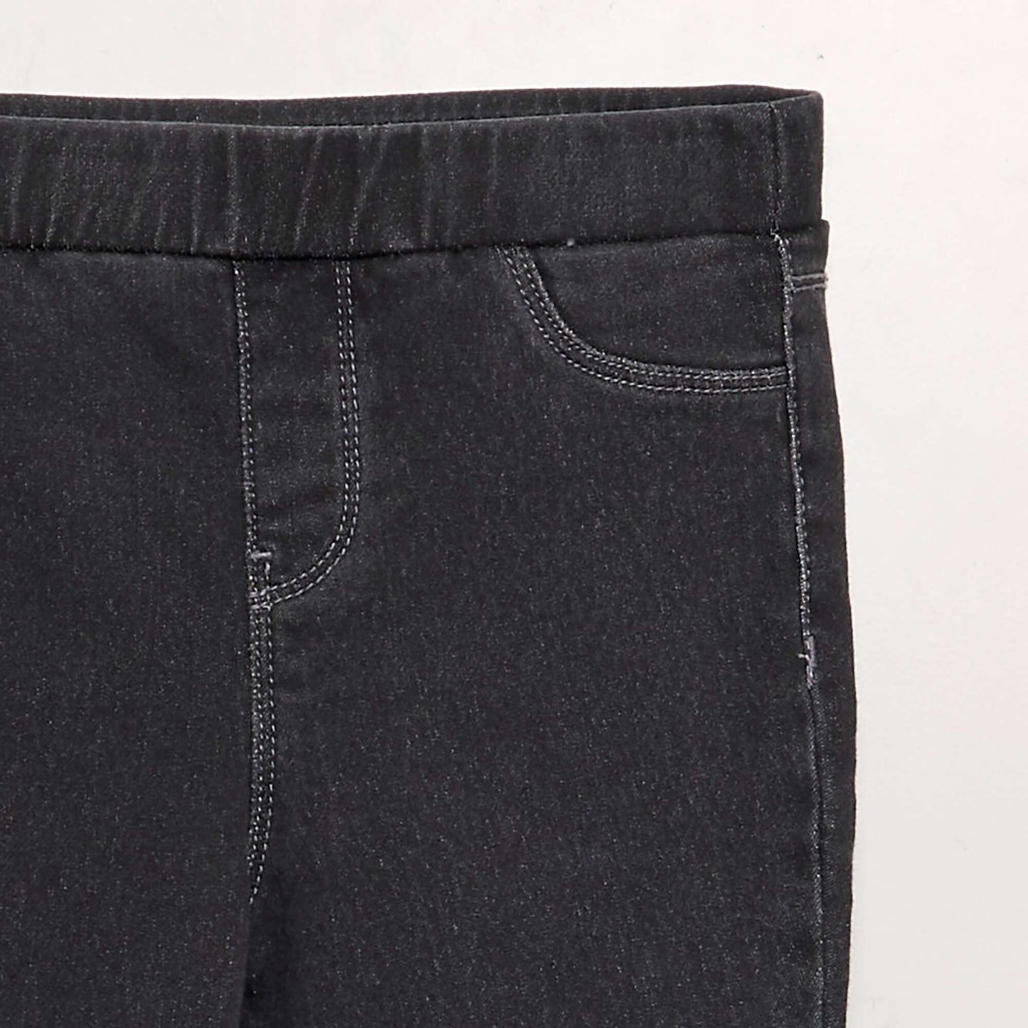 Jegging avec taille élastiquée Noir