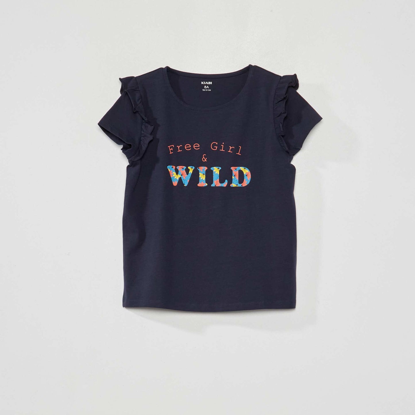 Tee-shirt imprimé 'Jungle' Bleu