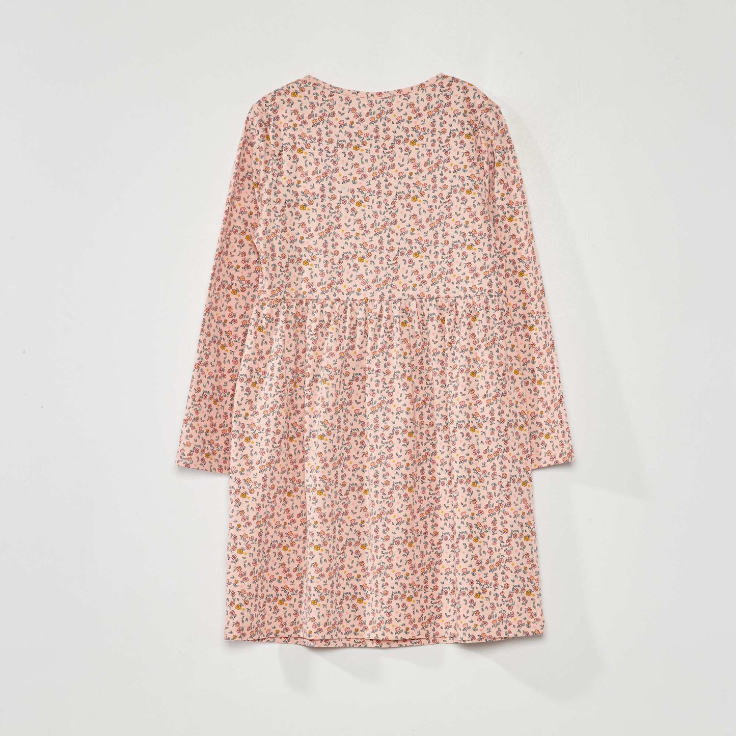 Robe en jersey avec imprimé Rose