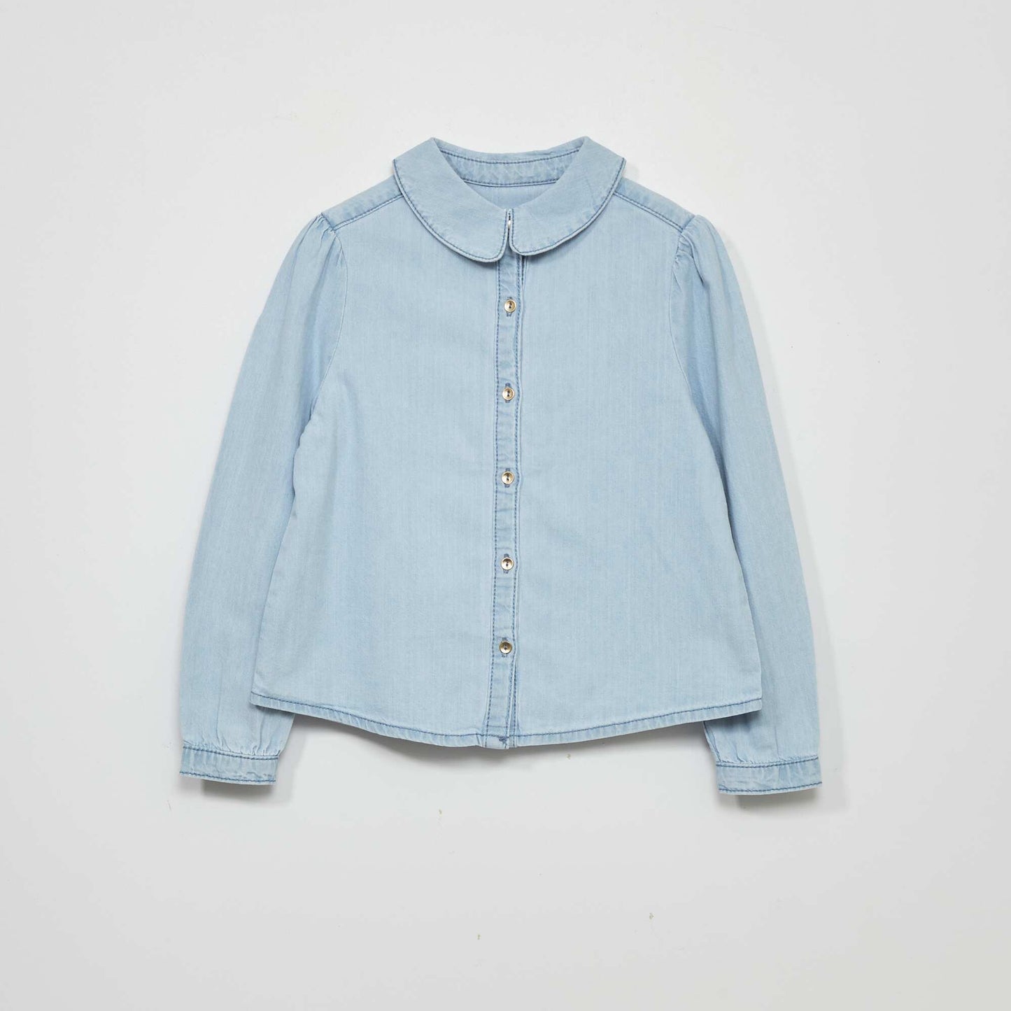 Chemise en jean Bleu