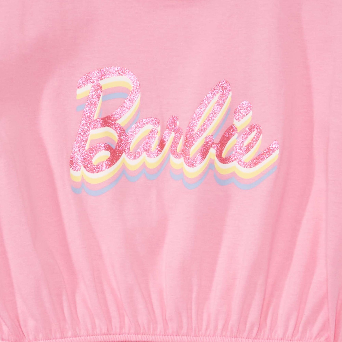 Robe cintrée imprimé 'Barbie' Rose