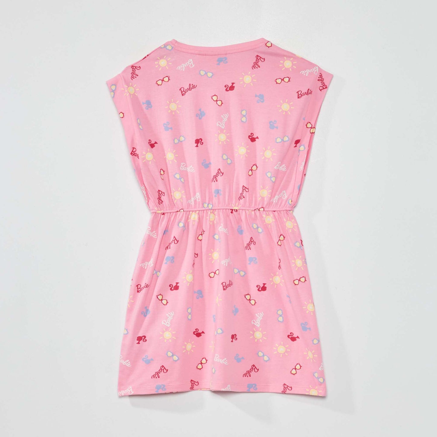 Robe cintrée imprimé 'Barbie' Rose imprimé