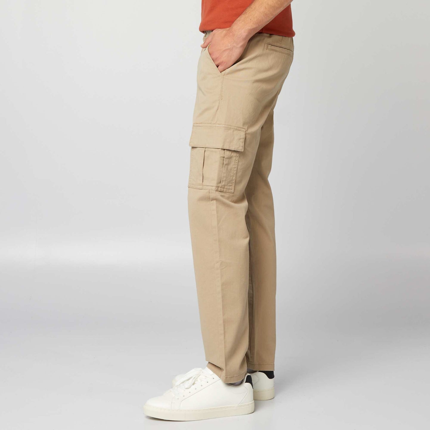 Pantalon avec poches Beige