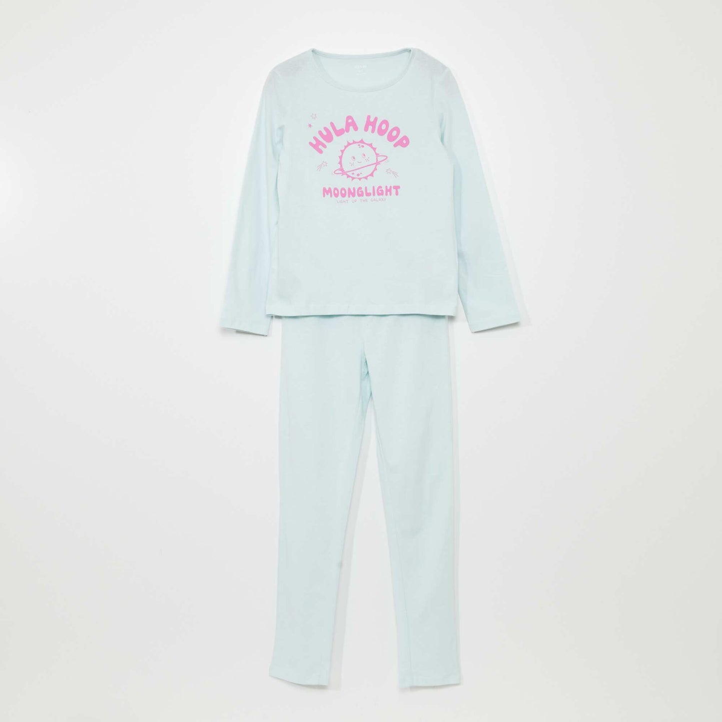 Ensemble pyjama long - 2 pièces Bleu