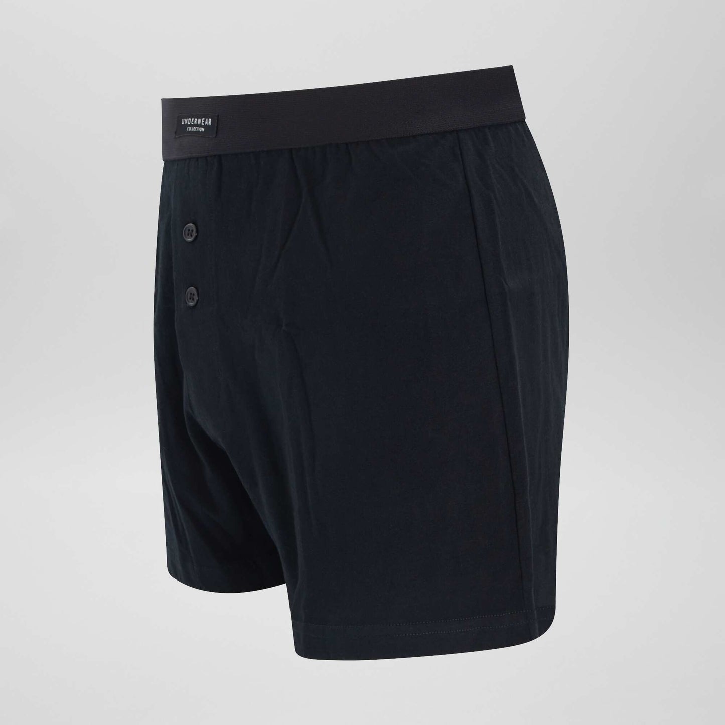 Lot de 3 boxers unis Noir