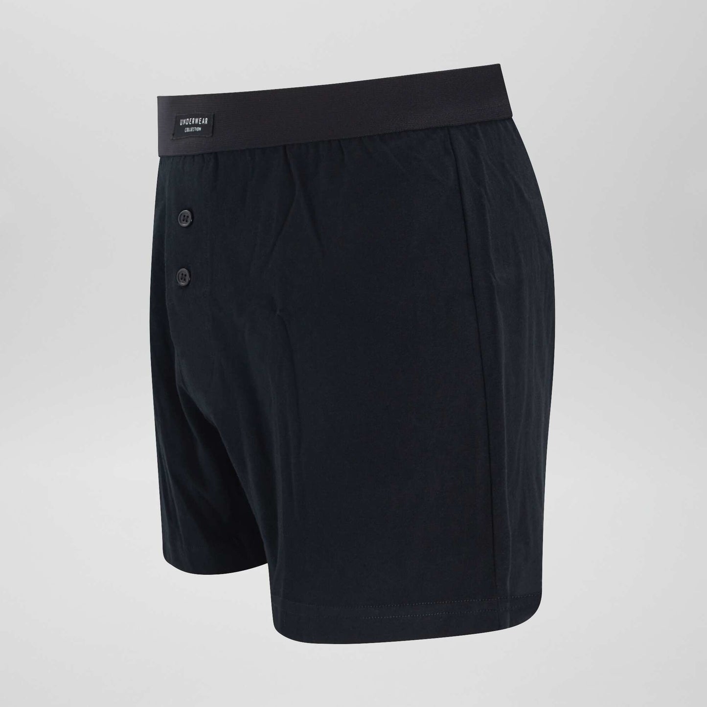 Lot de 3 boxers unis Noir