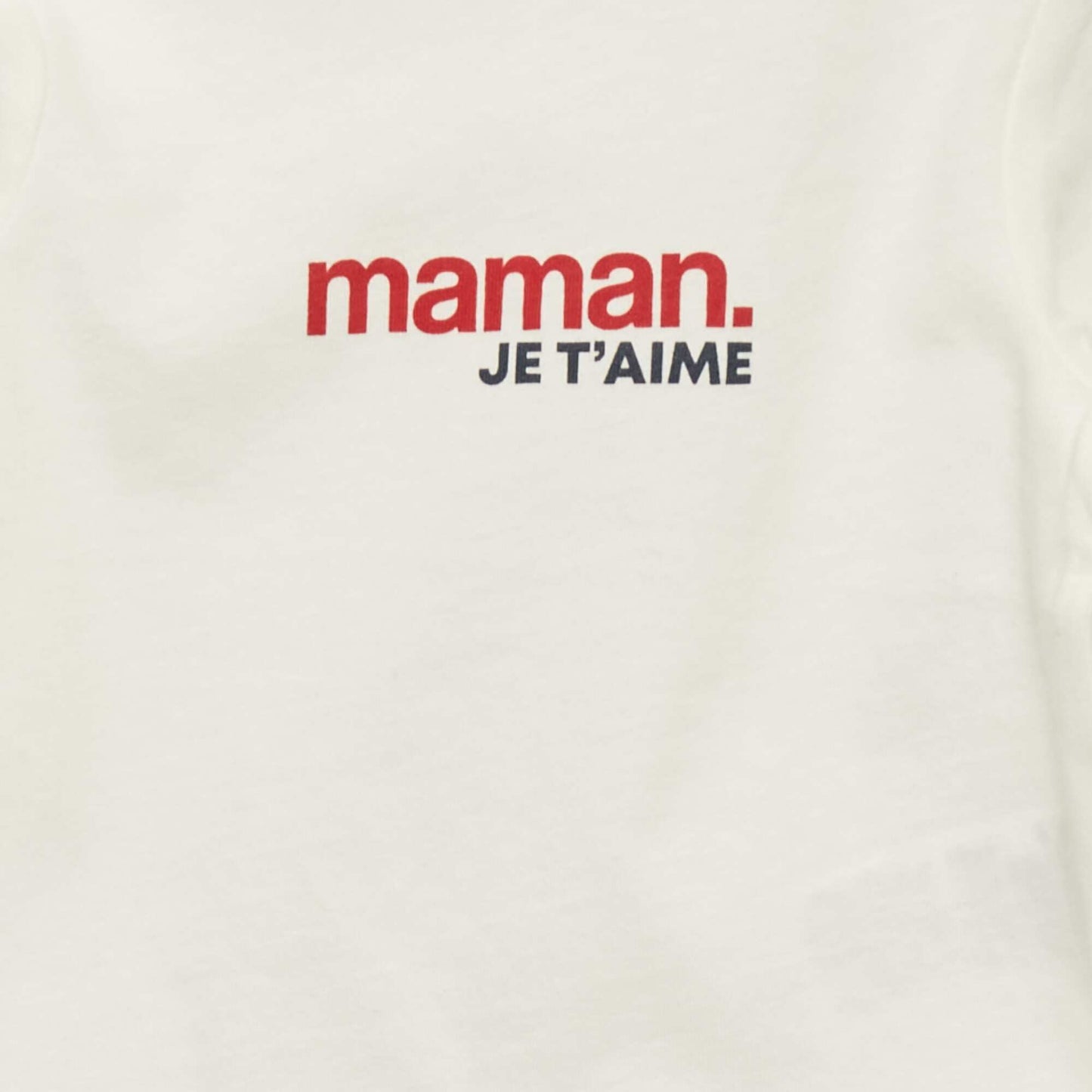 T-shirt en jersey Blanc