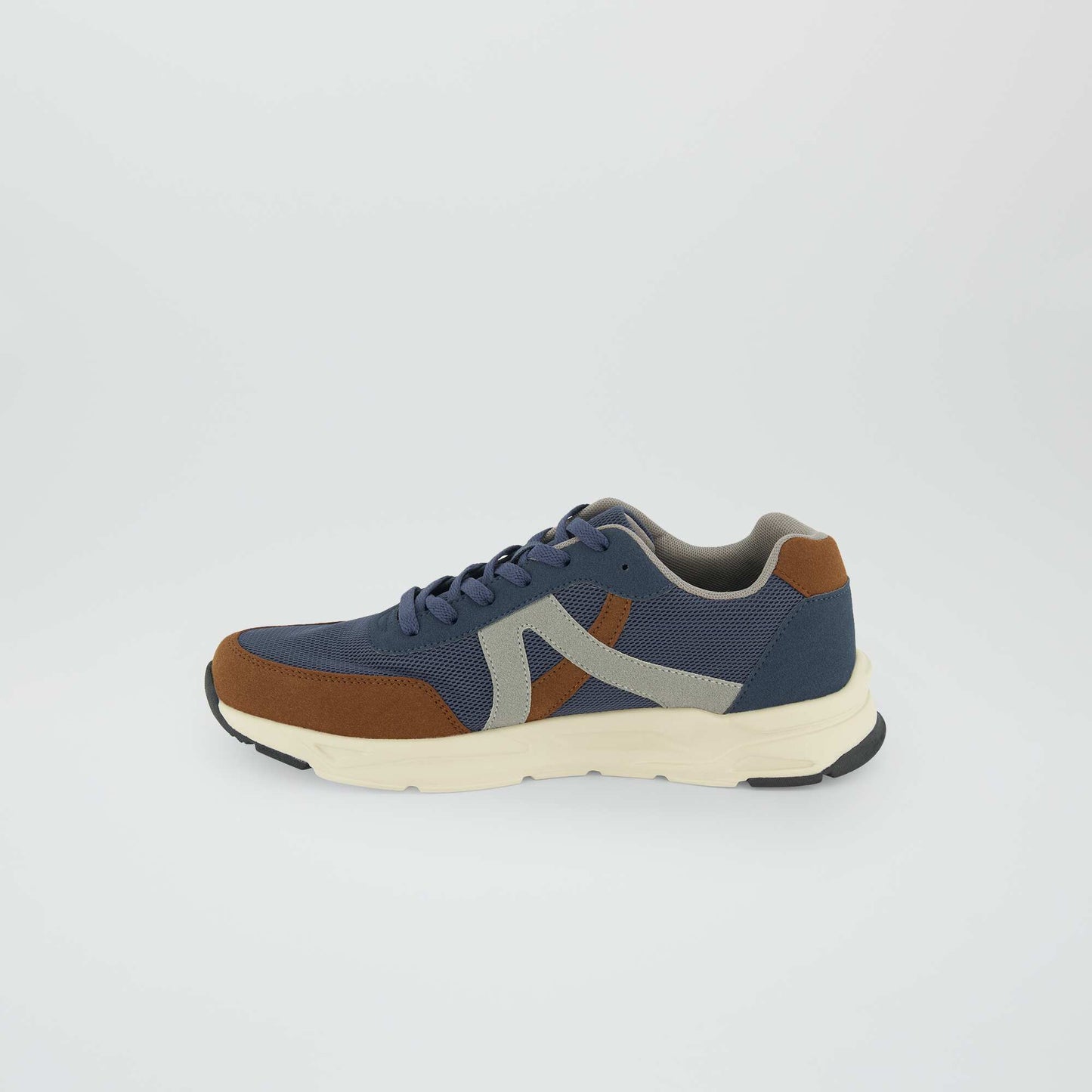 Baskets esprit running Bleu