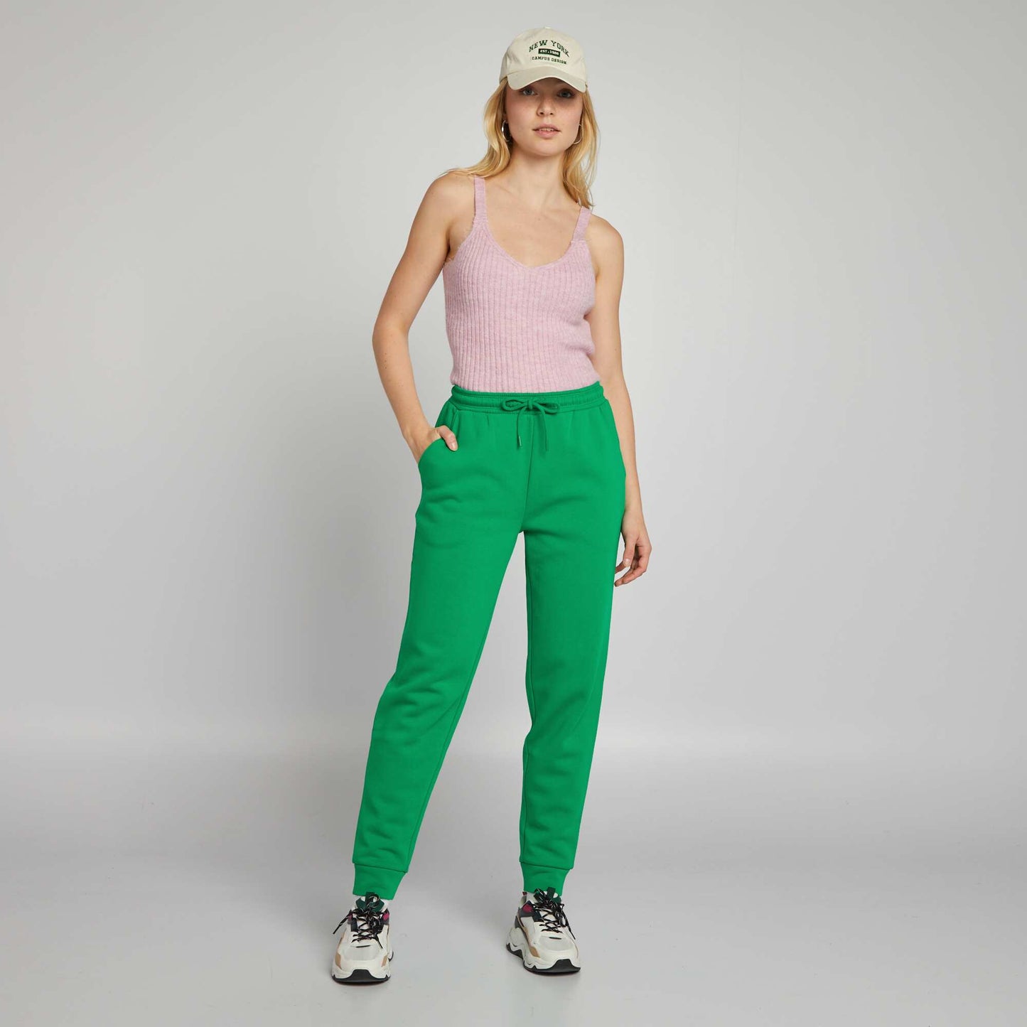 Pantalon de jogging Vert