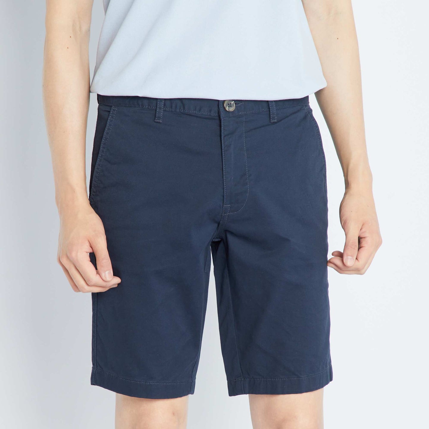 Bermuda chino Bleu marine