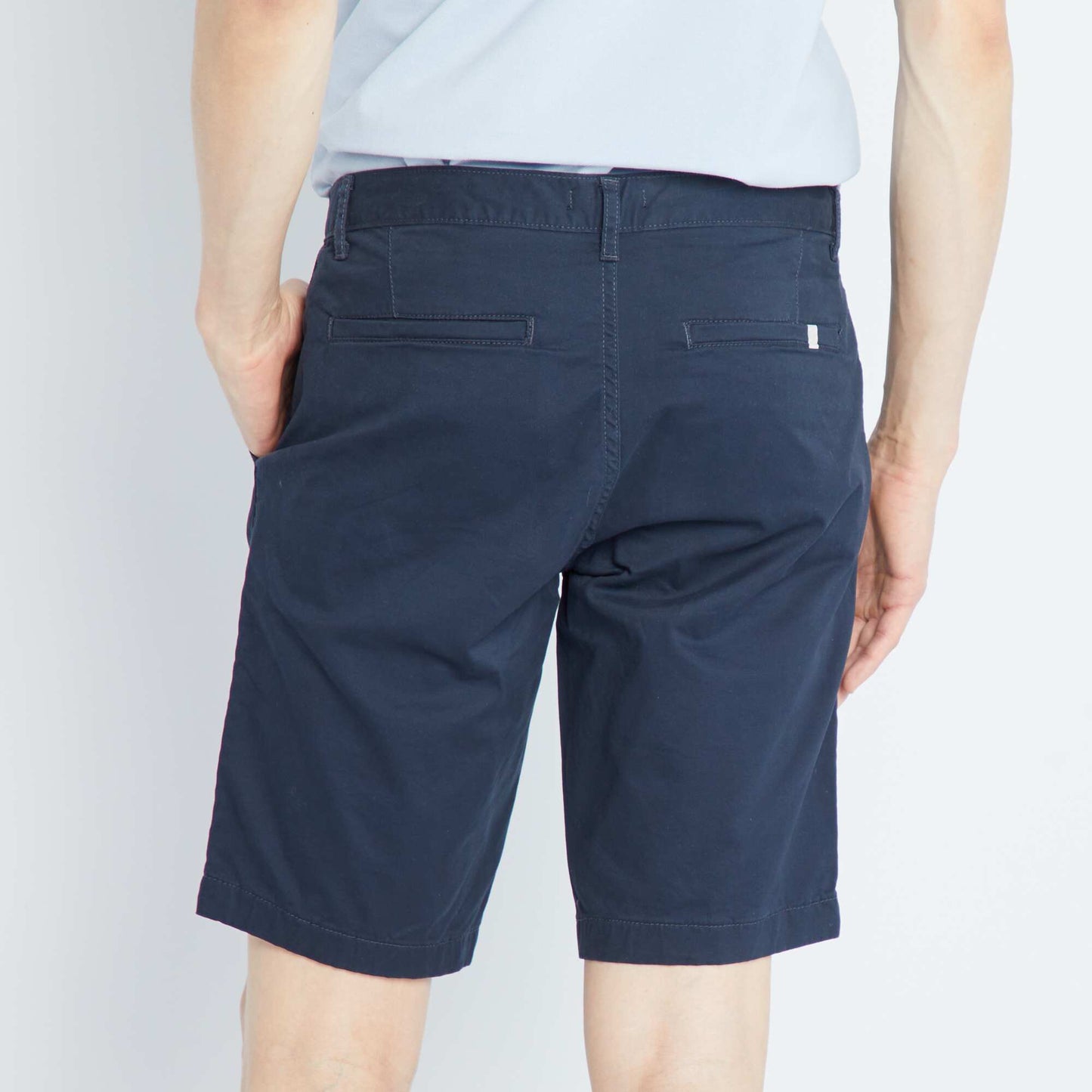 Bermuda chino Bleu marine