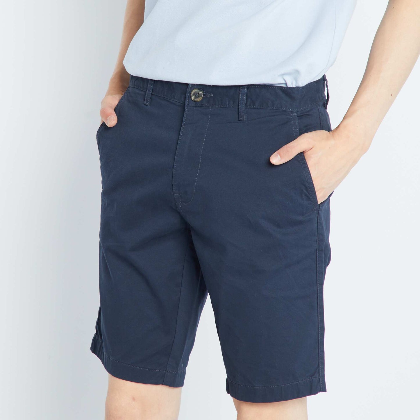 Bermuda chino Bleu marine