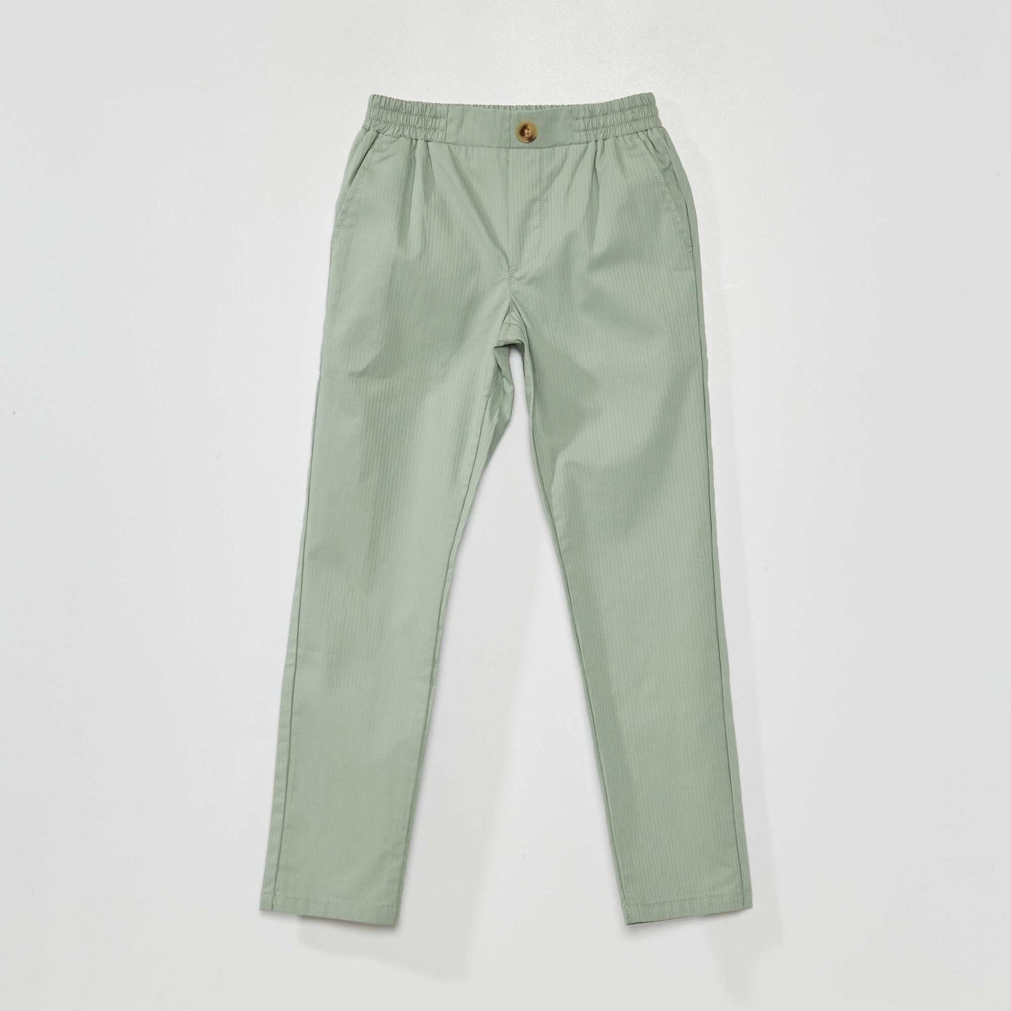 Pantalon rayé VERT CRIST