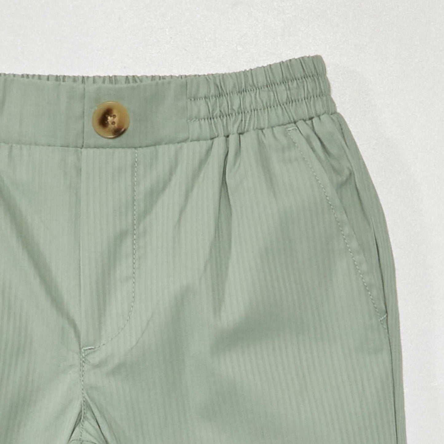 Pantalon rayé VERT CRIST