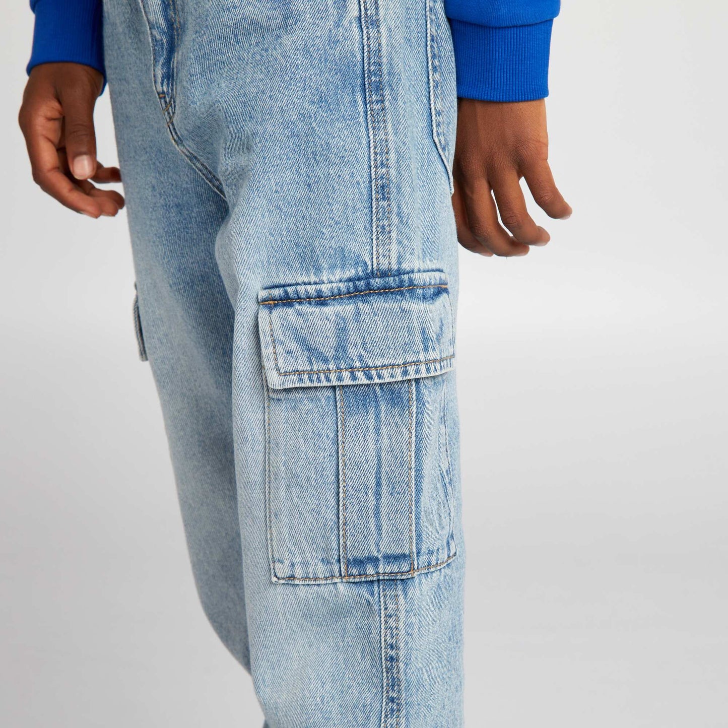 Pantalon avec poches Bleu