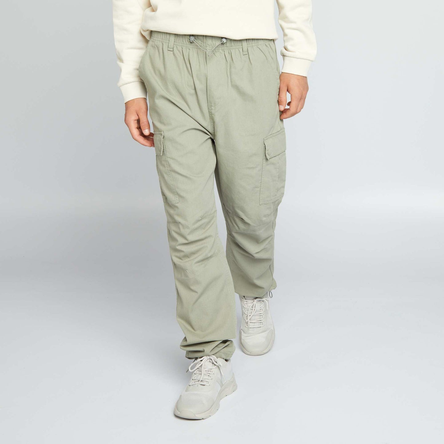 Pantalon Gris vert