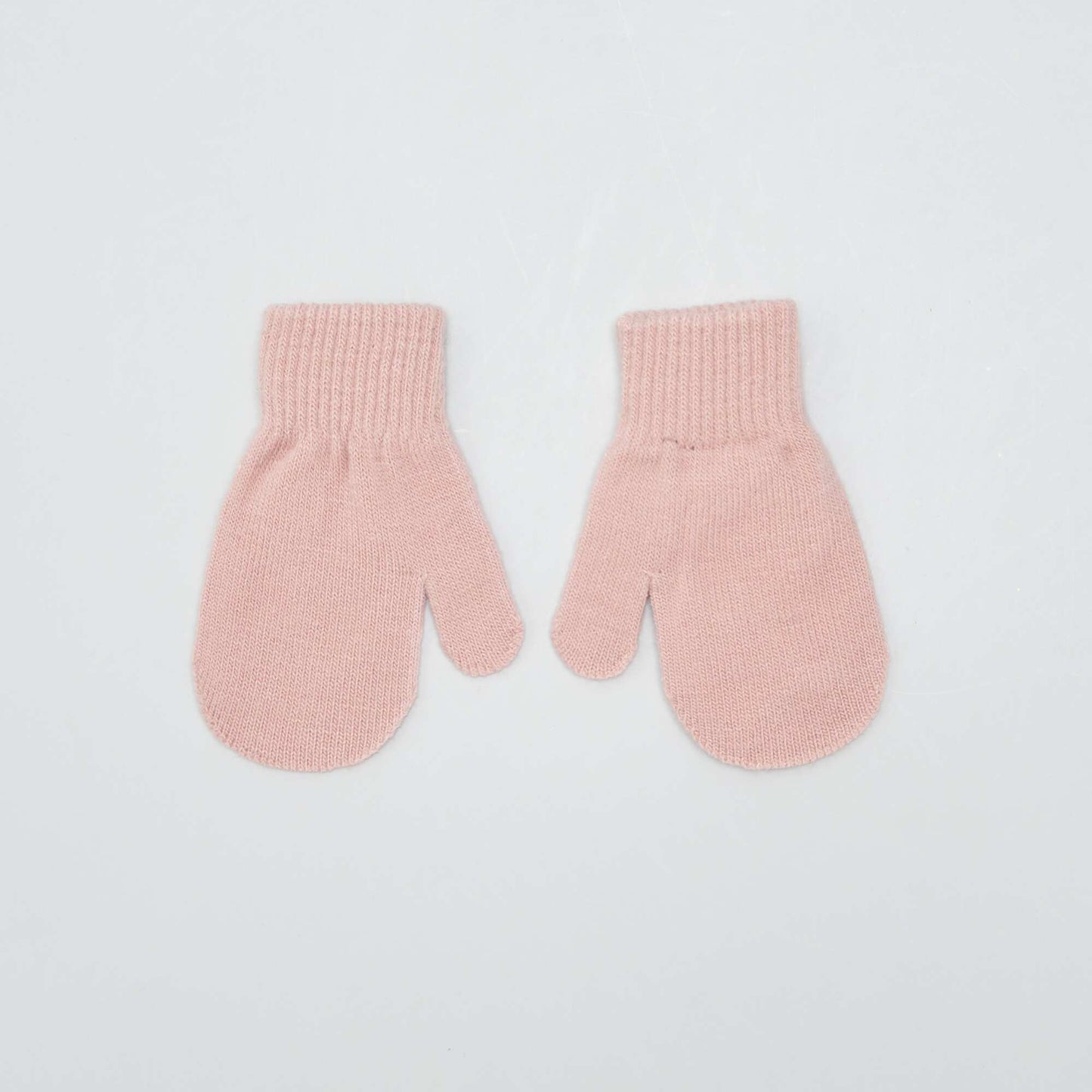 Lot de 2 paires de moufles Rose