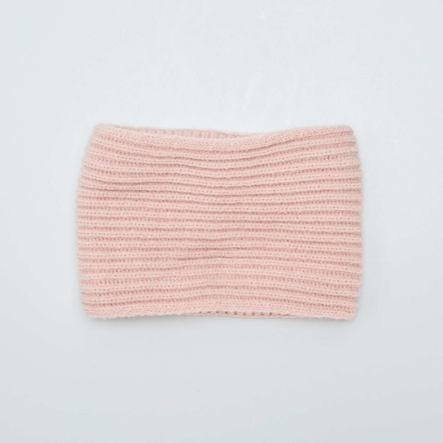 Snood côtelé Rose