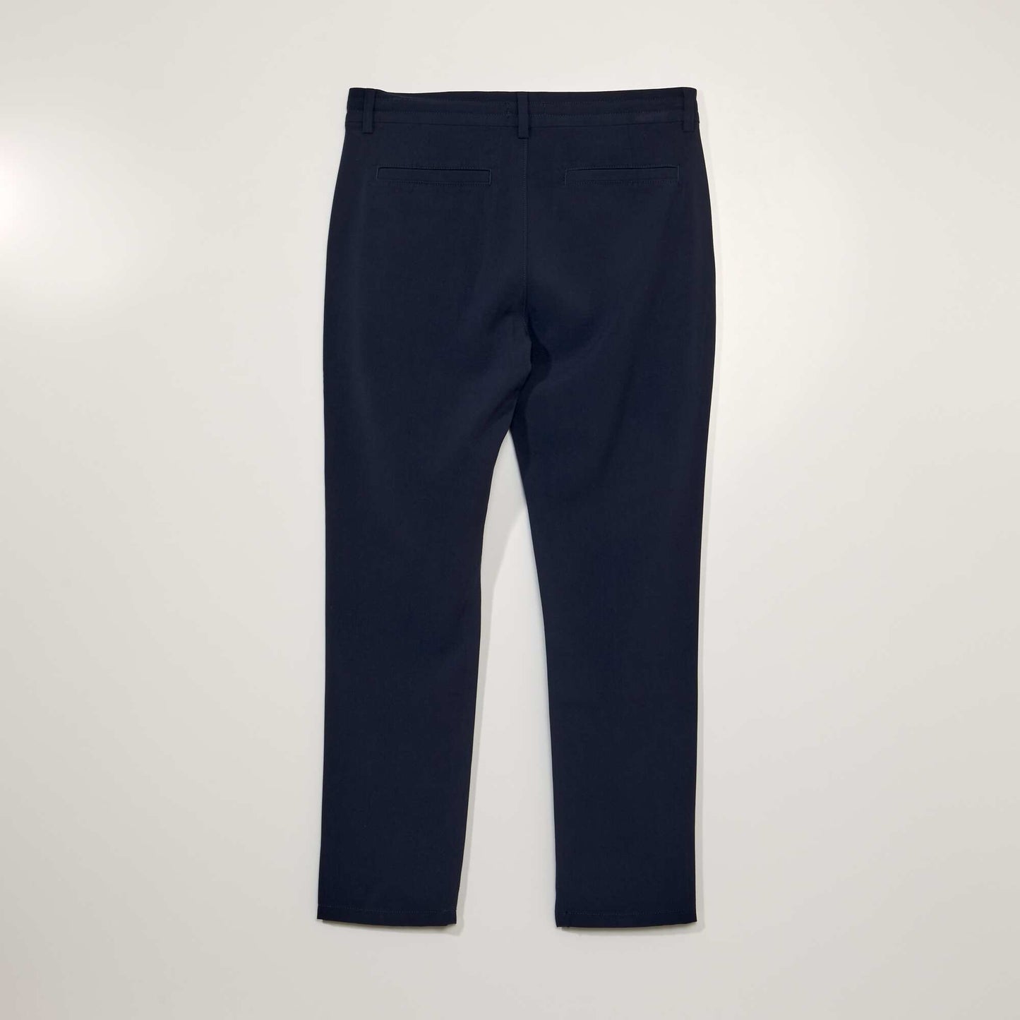 Pantalon slim léger bleu marine