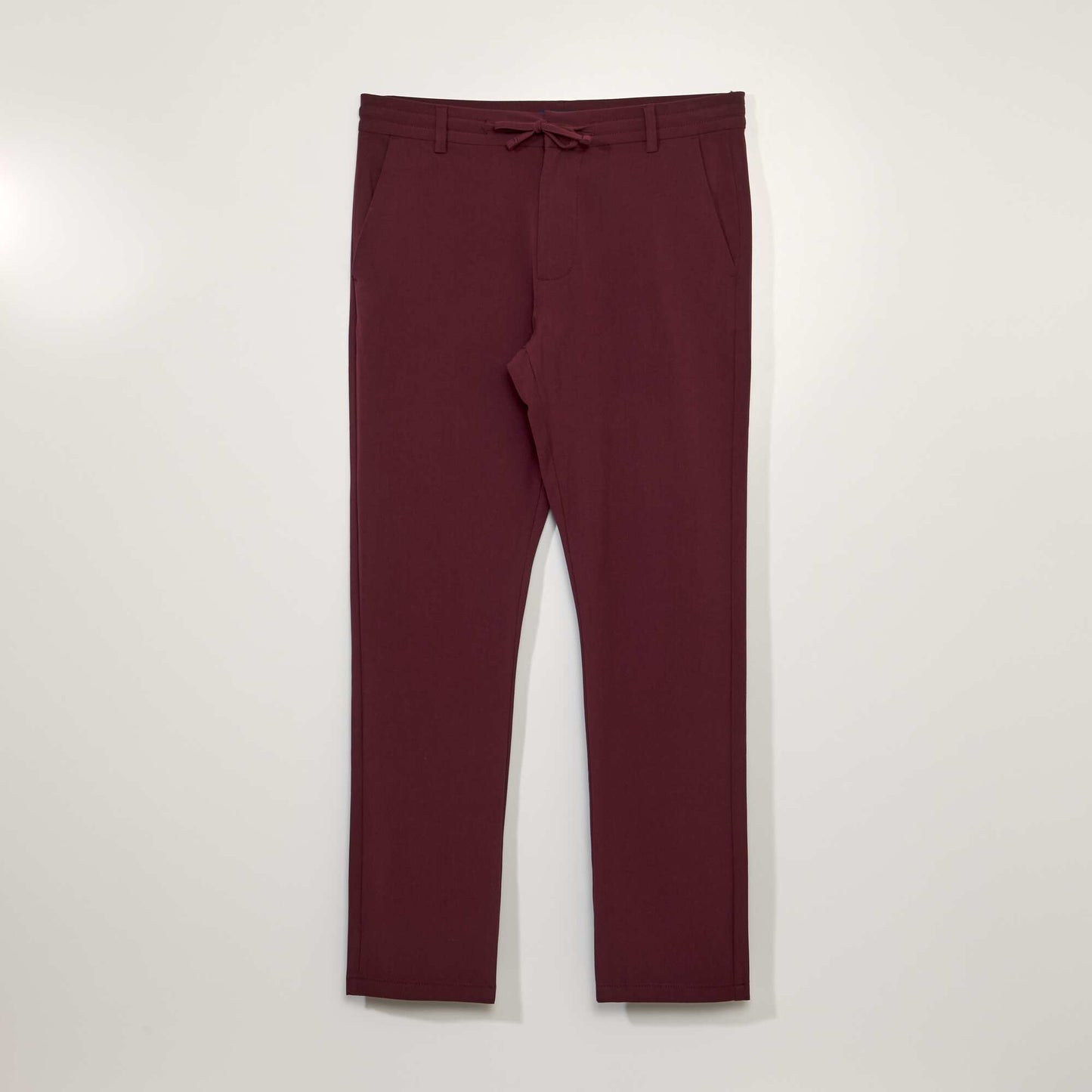 Pantalon slim léger Rouge