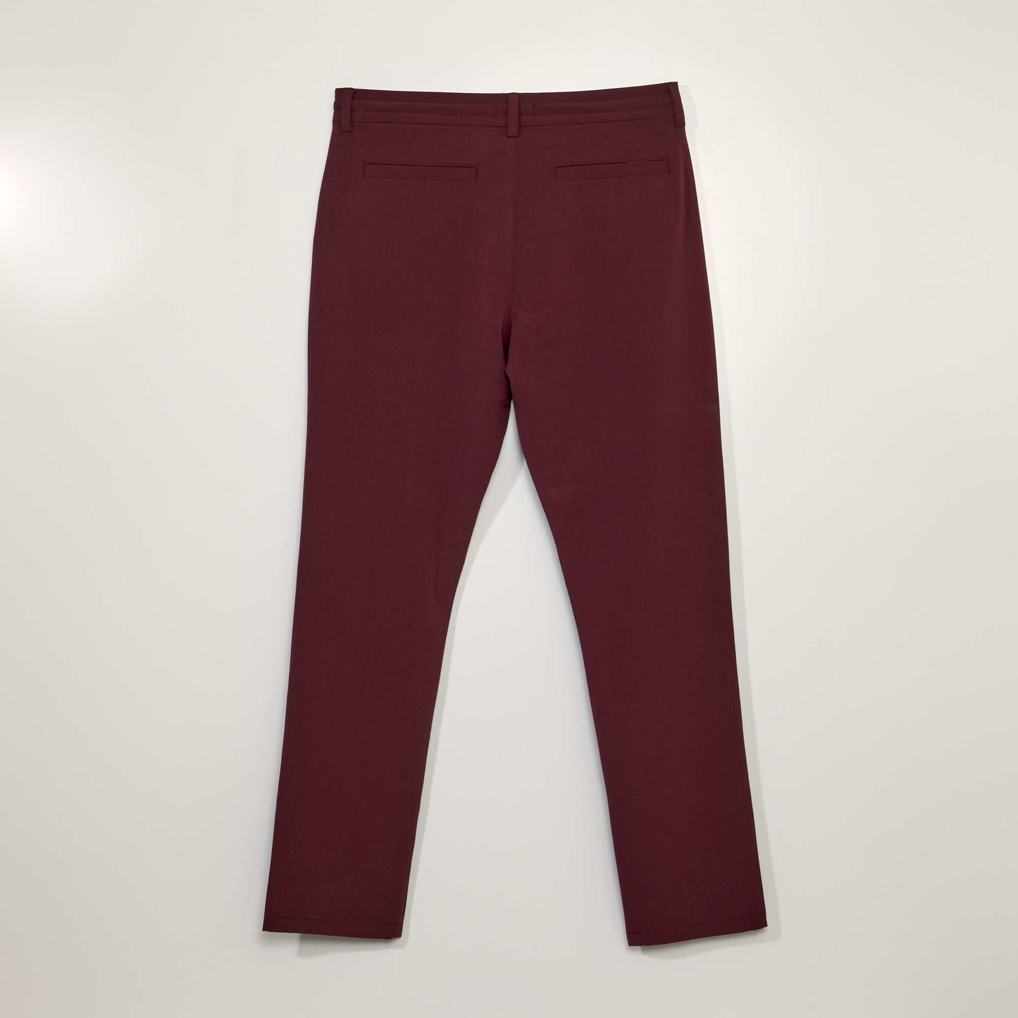 Pantalon slim léger Rouge