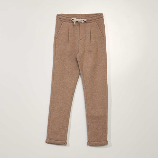 Pantalon jogging habillé BEIGE