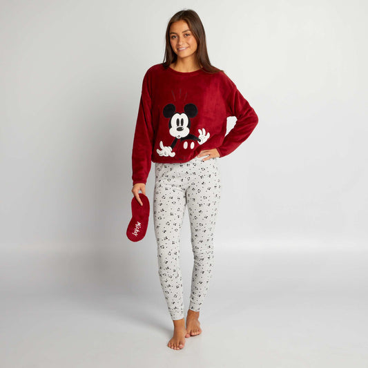 Pyjama 2 pièces + masque - 'Mickey' ROUGE 'MICKEY'