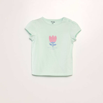 T-shirt imprimé VERT