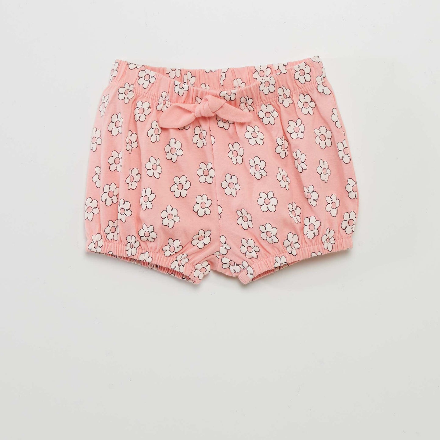 Lot de 2 shorts en coton ROSE/JAUNE
