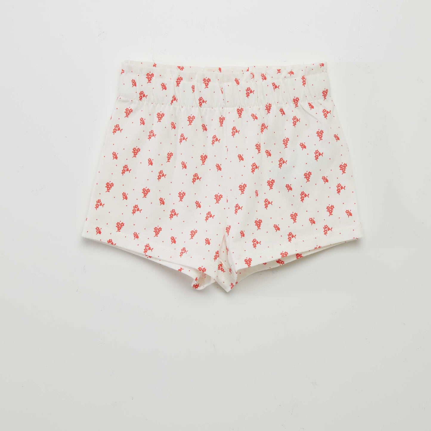 Ensemble short + t-shirt - 2 pièces Blanc