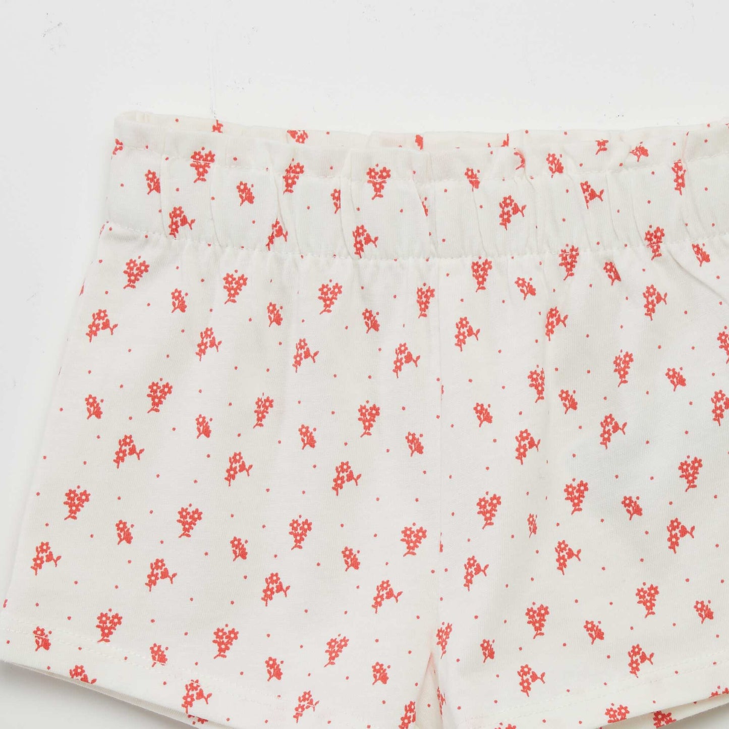 Ensemble short + t-shirt - 2 pièces Blanc