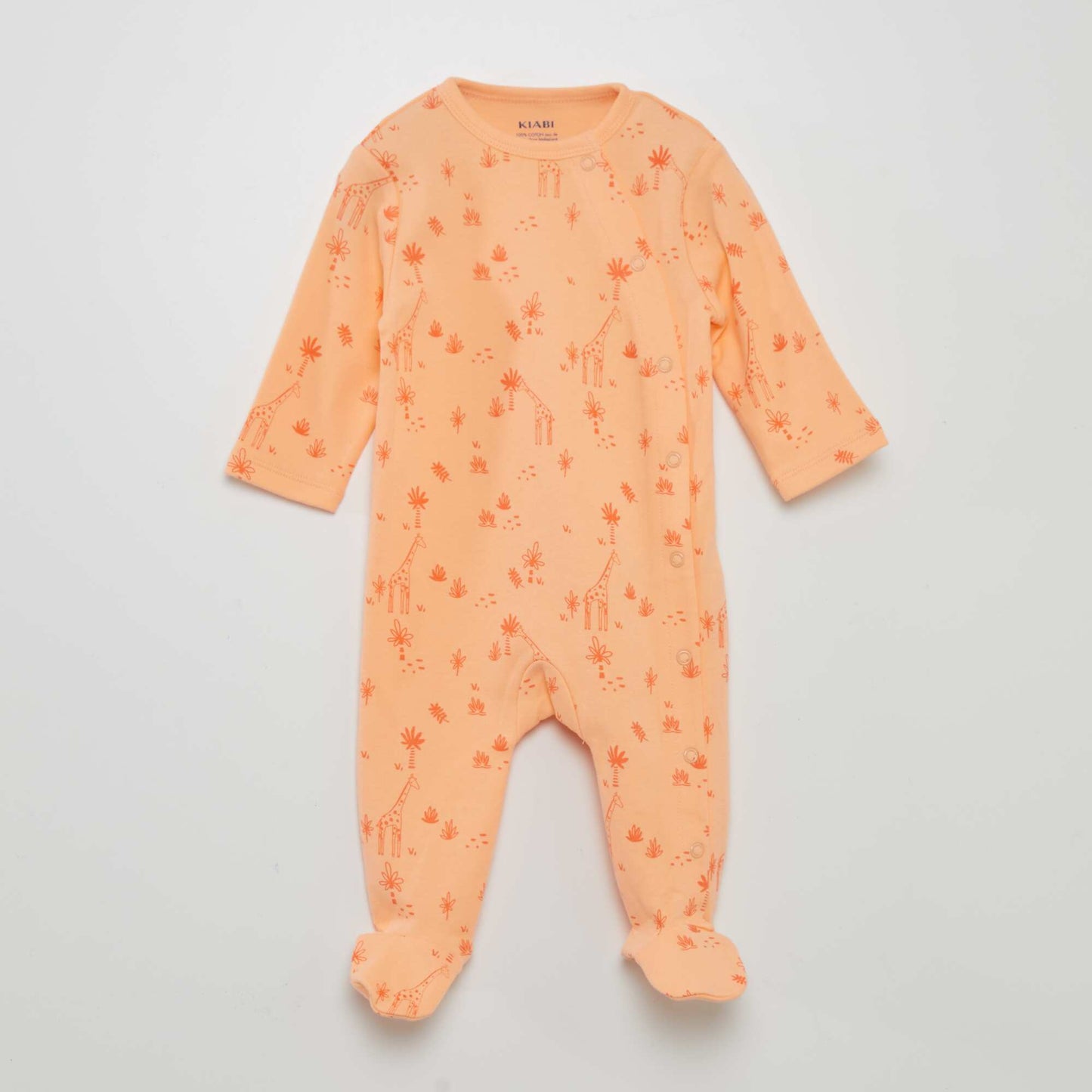 Lot de pyjama dors-bien imprimée - 2 pièces Corail