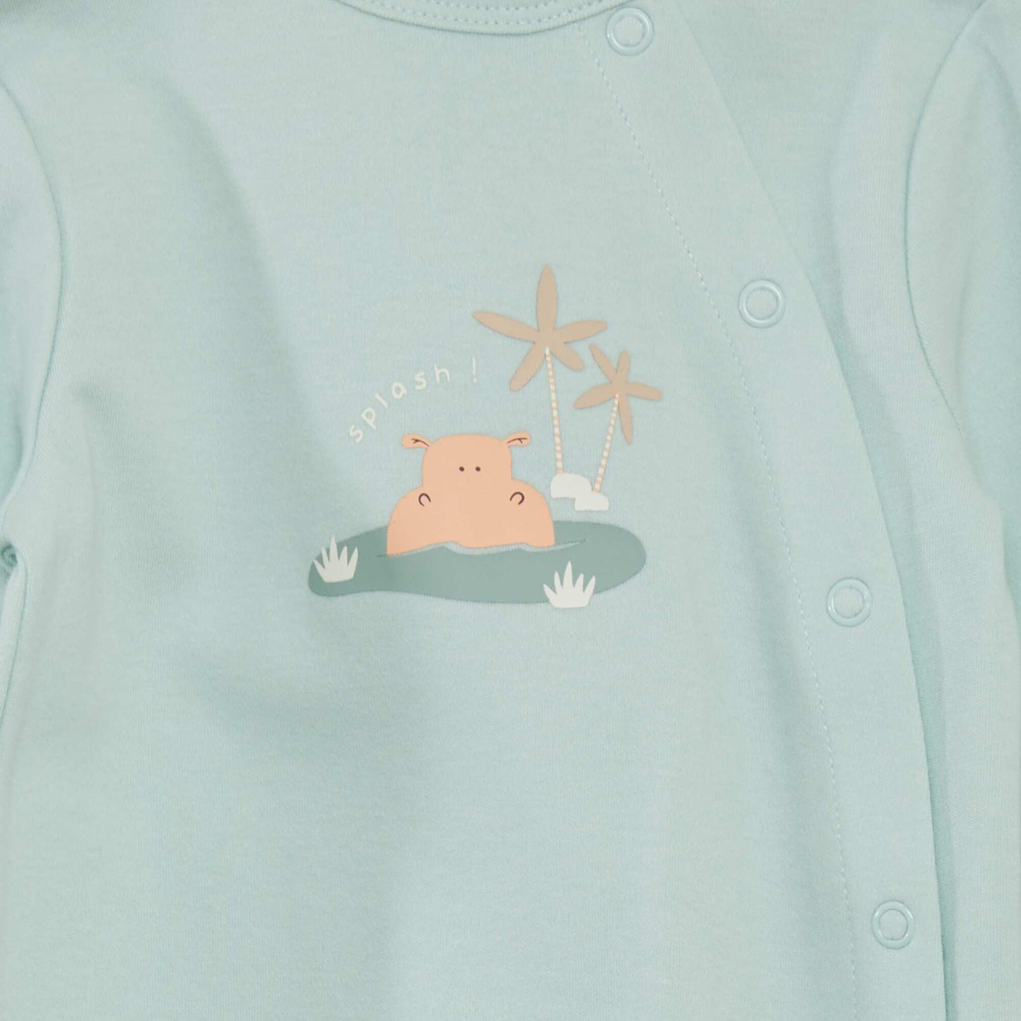 Lot de pyjama dors-bien imprimée - 2 pièces Bleu