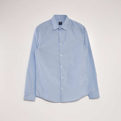 Chemise classique unie BLEU CIEL