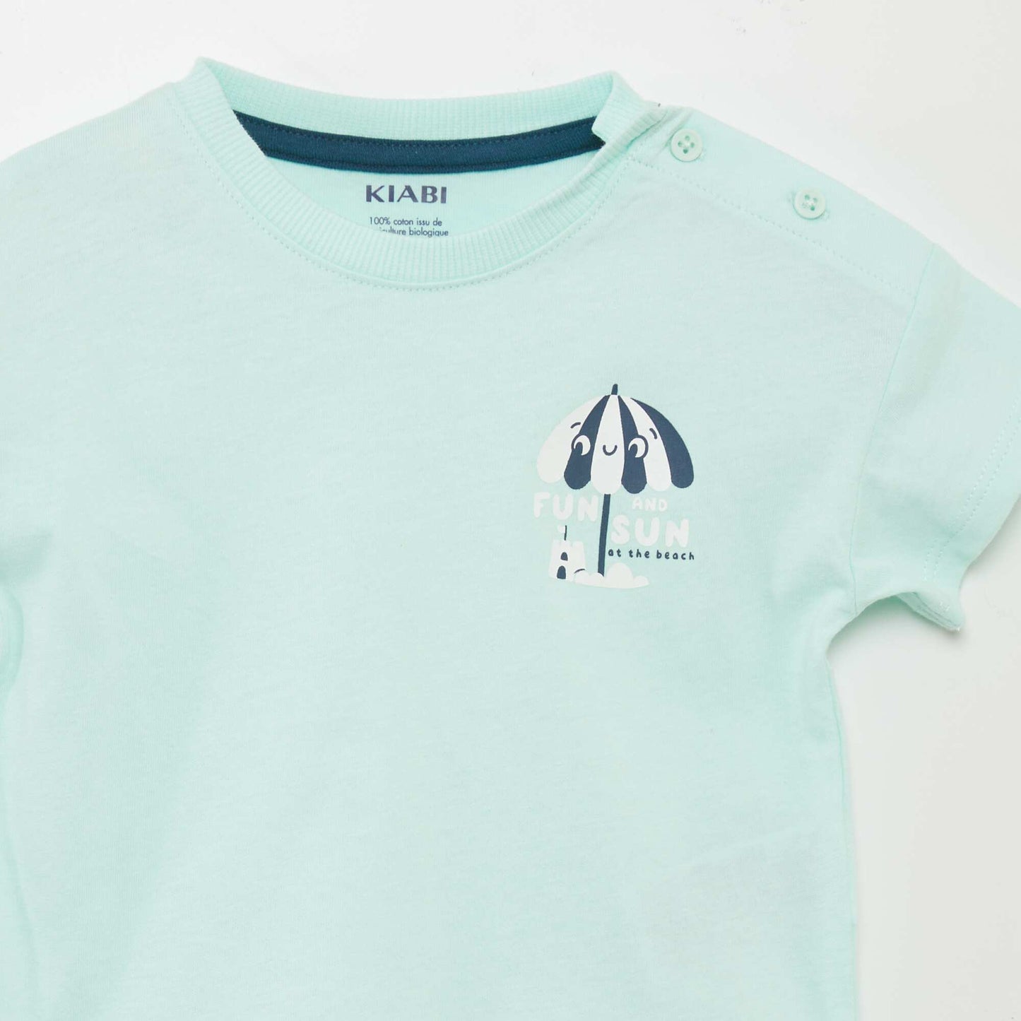 Ensemble tee-shirt + short - 2 pièces Bleu
