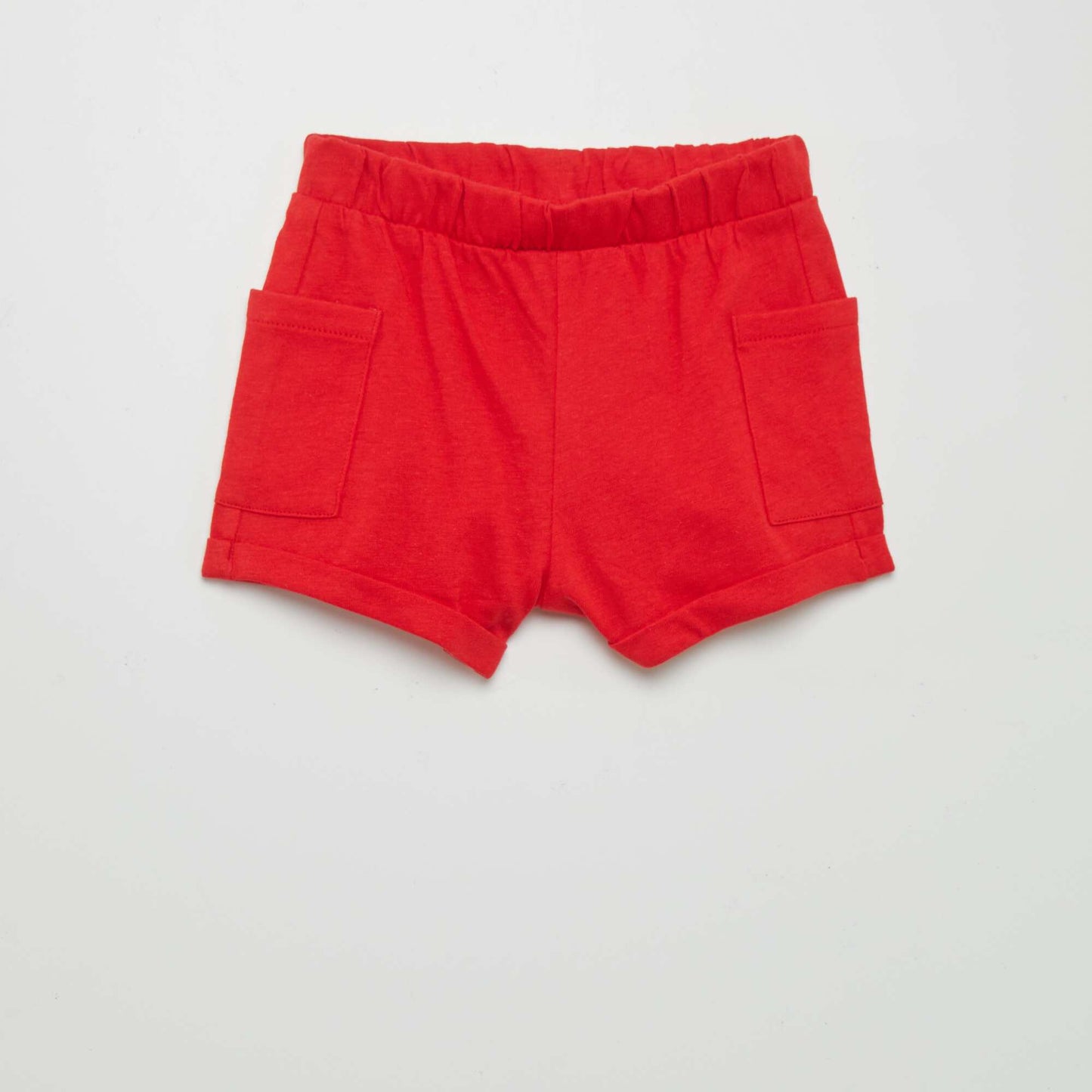 Ensemble tee-shirt + short - 2 pièces Blanc/rouge