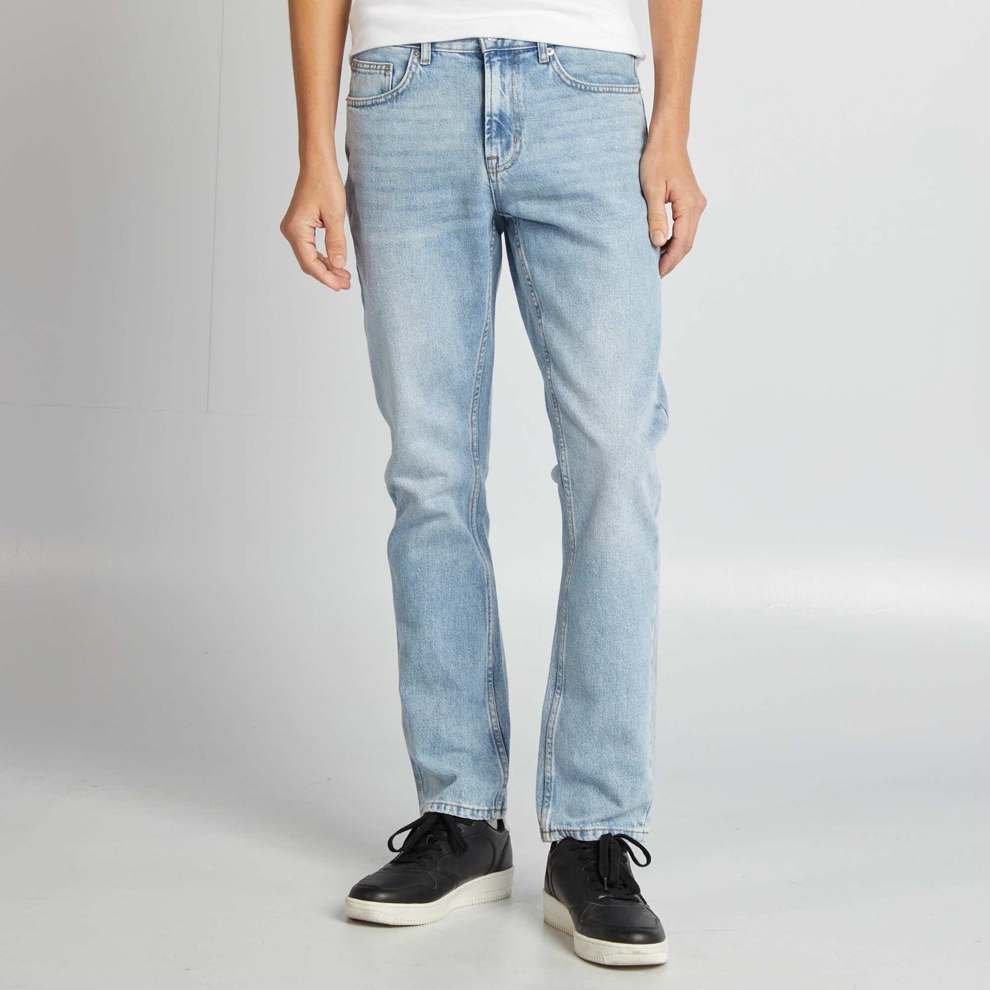 Jean droit - L32 Double stone
