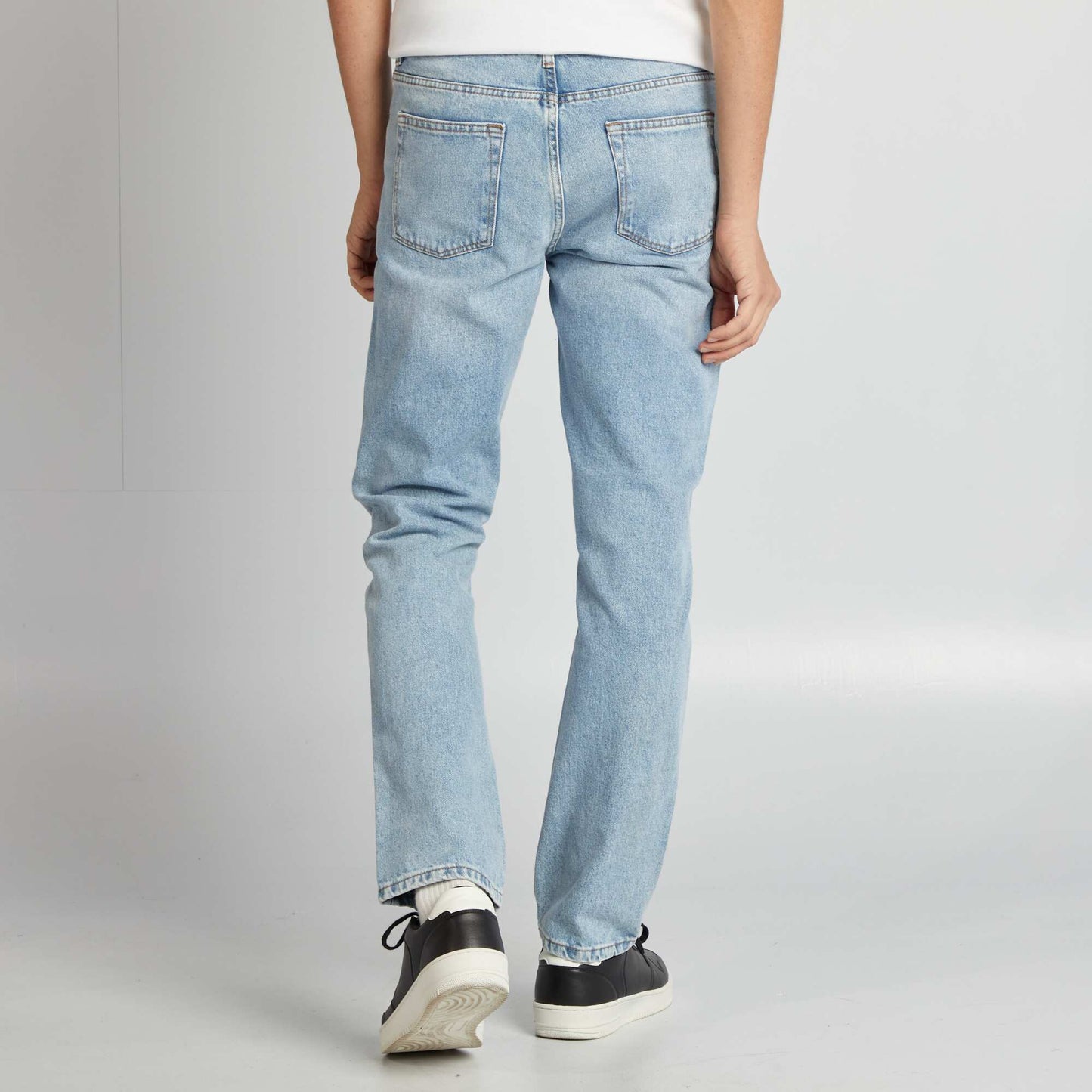 Jean droit - L32 Double stone