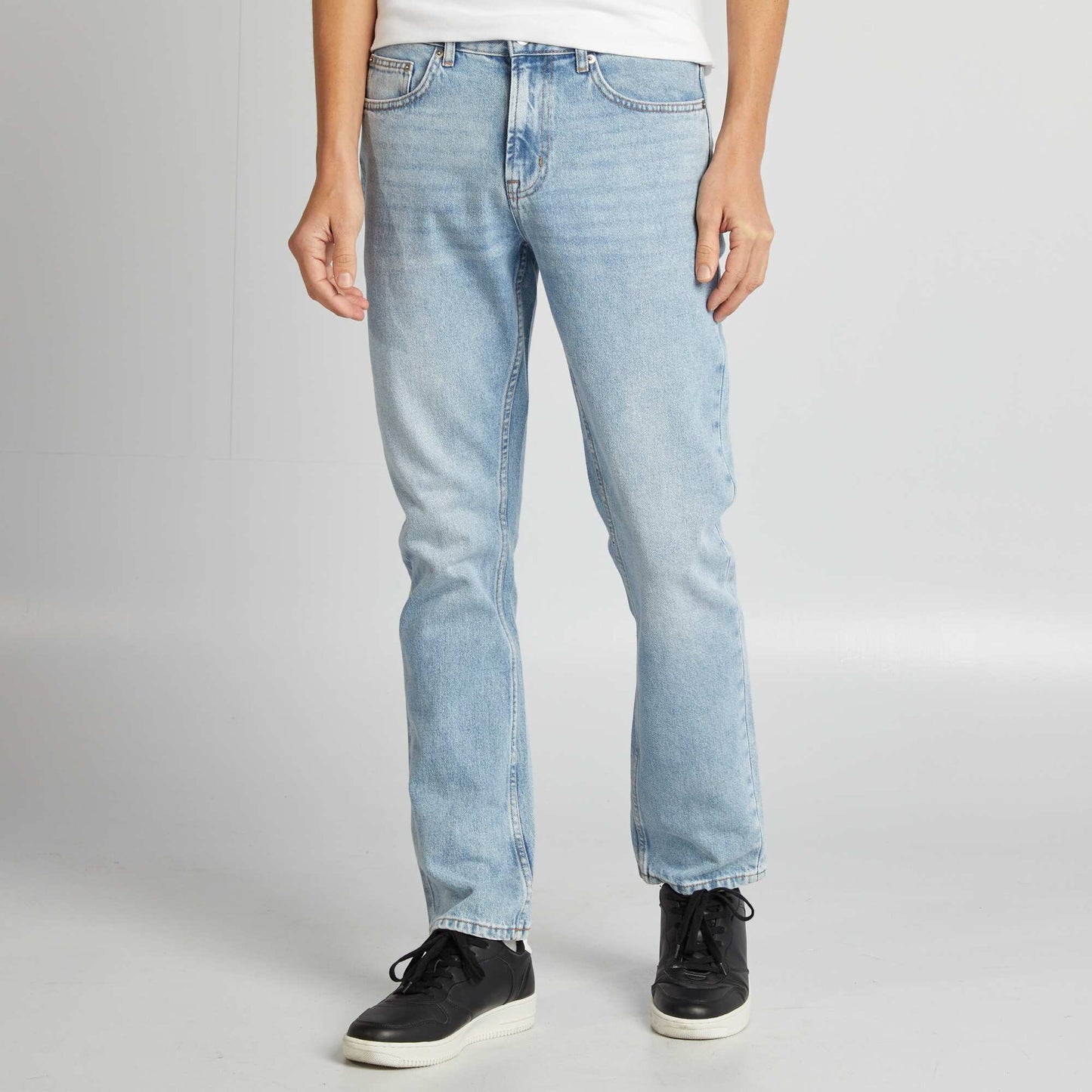 Jean droit - L32 Double stone